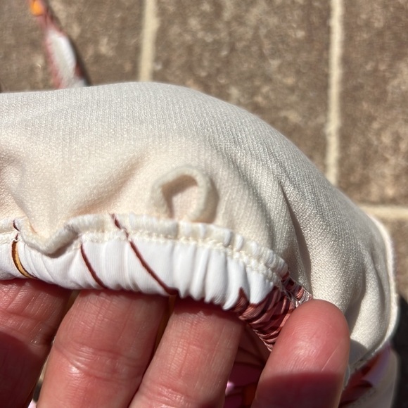 Honeybee Floral Two Way Convertible Bralette Halter Swim Top Size XL - Picture 7 of 9